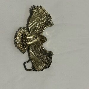 Eagle hawk belt buckle